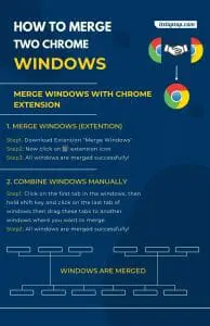 How to Merge two Chrome Windows