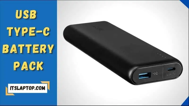 Use a USB Type-C Battery Pack