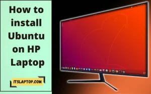 how to install ubuntu on hp laptop