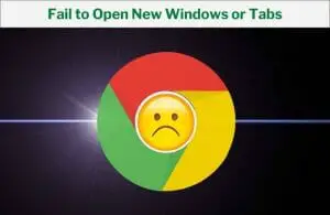 Fail to open new windows or tabs