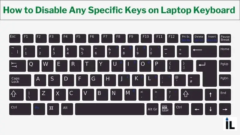 How to Disable Laptop Keyboard Keys