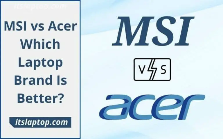 MSI vs Acer