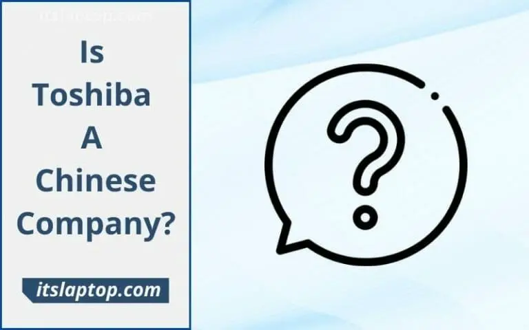 Is Toshiba A Chinese Company